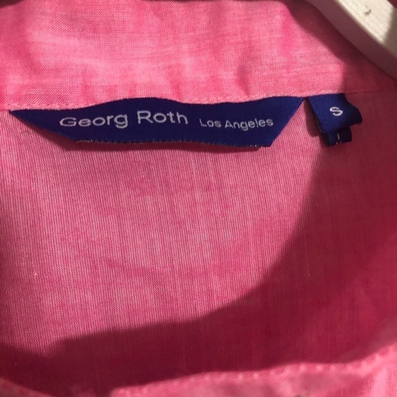 Georg Roth Pink Tunic Blouse Small - Picture 6 of 8